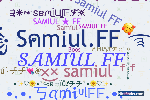 豪華 𝐒𝐀𝐌𝐈𝐔𝐋 SamiulFF: for Nicknames 么 SคmᎥul.FF ꧁ 𝐅𝐅, コスプレ衣装