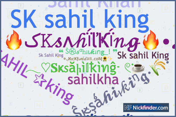 特価品セ for Nicknames SKsahilking: king sahil SK ✰king, Sk᭄SAHIL コスプレ衣装