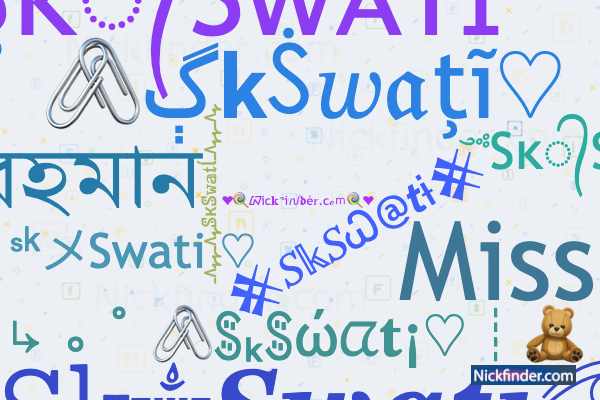 Swati Name DP & Wallpaper Collection