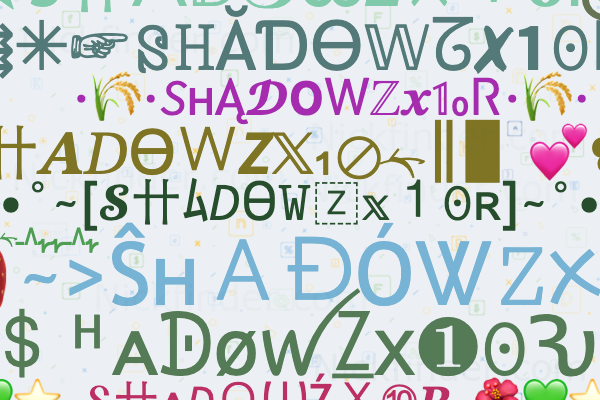 Nicknames for SHADOWZX10R: SHADOW♡ZX10R