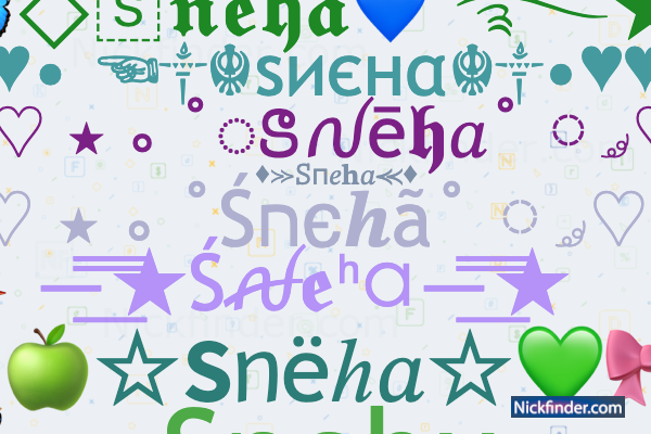 Brand new collections of Sneha