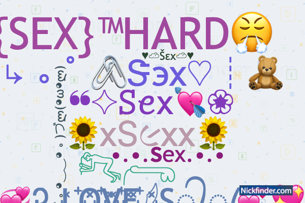 Nicknames For Sex Sᴋ᭄sexyᴮᴼˢˢ 𓀐𓂺 ♑ᴳ̷ᴼ̷ᴰ̷༒Śéxx♑ Sex ™hard😤 𝐒𝐞𝐱 亗 ㅤㅤ 0049