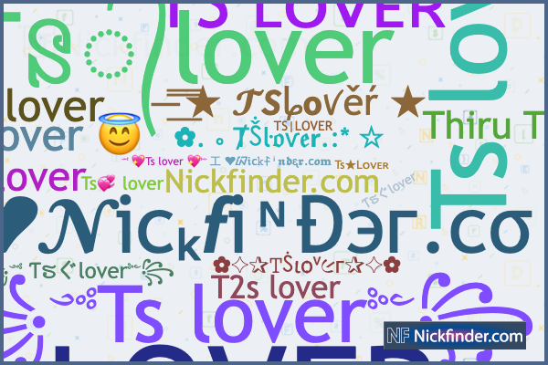 Nicknames for SLLover: S 💕L Lover, ꧁☯SL Lover☯꧂﻿, S💓L lover, Savant L,  S❤️L 👉lover