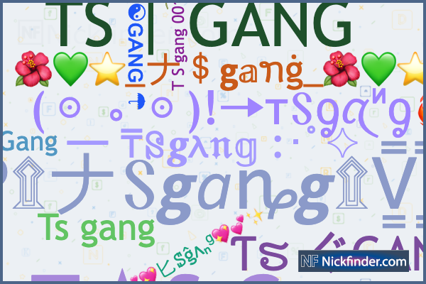 Nicknames for Tanga: Ⓣ︎Ⓐ︎Ⓝ︎Ⓖ︎Ⓐ︎, ᴛᴀɴɢᴀ, Ⓣ︎Ⓐ︎Ⓝ︎Ⓕ︎Ⓐ︎, Sacatangas, Karltzy