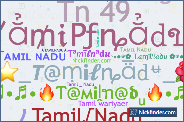 Free fire outlet nickname tamil