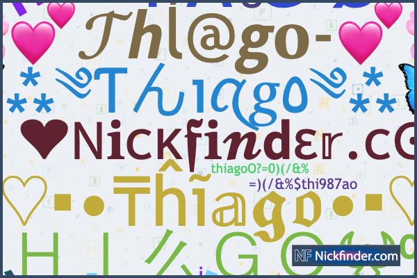 nicks de ff com nome thiago｜Pesquisa do TikTok