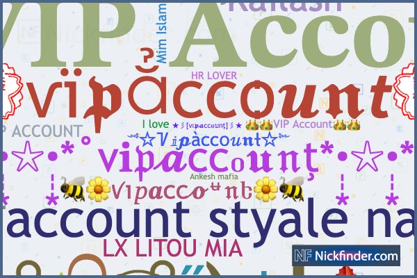 Facebook Vip Name Stylish Symbol Boy & Girl