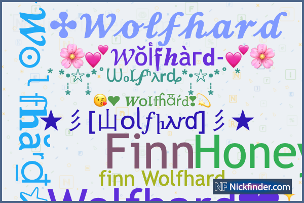 Nicknames for Wolfhard Finn finn Wolfhard