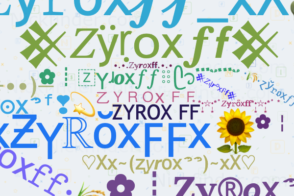 ♡ Nicknames for H4k: H4Kㅤ LITTLEㅤFF, 𝐇𝟒𝐊 𝐟𝐫𝐞𝐞𝐒𝐭𝐲𝐥𝐞