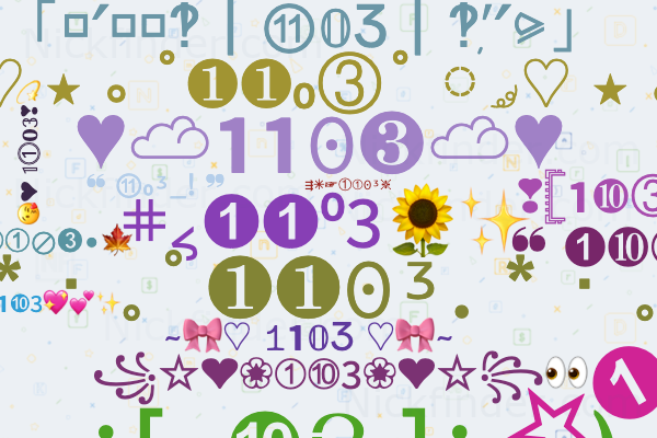 nicknames-for-1103-1103-hazee for Free Printable Facebook Live Numbers Nicknames for 1103: 1103|Hazee!, 🍁•¹❿Ʒ•🍁 for Free Printable Facebook Live Numbers