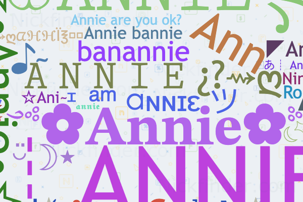 nicknames-for-annie-annie-bananie