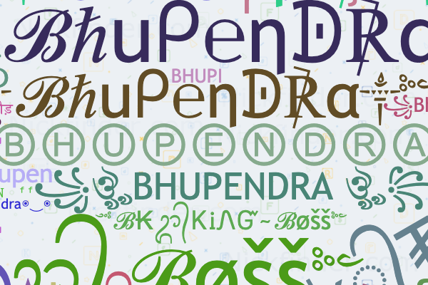 nickfinder names for bhupendra