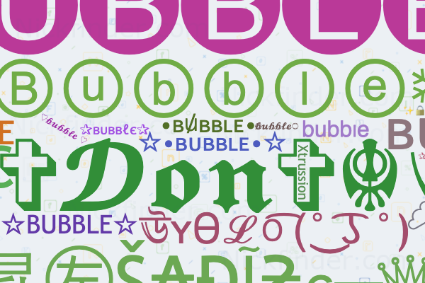 Stylish Text - Setting up bubble 