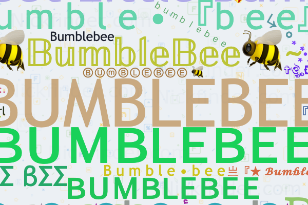 nicknames-for-bumblebee-bumblebee