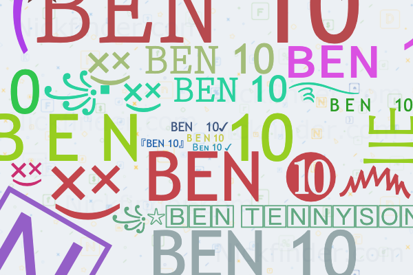 Ben 10 Font - Ben 10 Font Generator