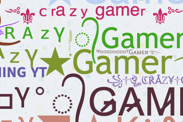 Nicknames for CrAZyGaming: ᴄʀᴀᴢʏGᴀᴍɪɴɢ, ༼ᶜᴿᴬᶻᵞ𒆜ʙᴏʏ༽﻿, ╰‿╯𝑪𝒓𝒂𝒛𝒚  𝑮𝒂𝒎𝒊𝒏𝒈✓, CRAZYメGAMING, CʀᴀᴢʏGᴀᴍɪɴɢ