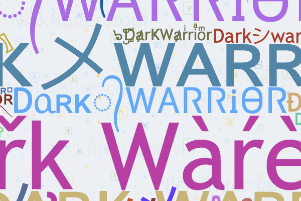 Nicknames for Darkblade: ☬☆꧁࿇Ðɑʀҟɮʟǟɖɛ࿇꧂☆☬, ĐᴀʀᴋㅤƁʟᴀᴅᴇ