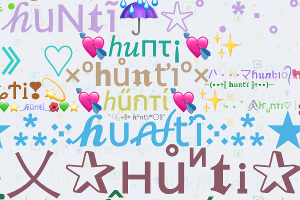 Nicknames for Hunti