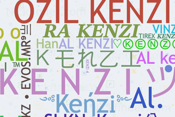 niko.！！ Nama panggilan untuk Kenzi: BILㅤKENZI友, AL KENZI, Minzㅤ