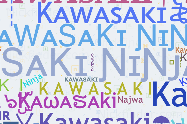 Apelidos para Kawasaki: ⸙┊ Kᴀᴡᴀsᴀᴋɪ