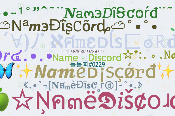 Nicknames for NameDisCord: Name – Discord, 돌돌피#0229, TechySalmon1132