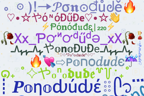 ♡ Nicknames for Ponodude