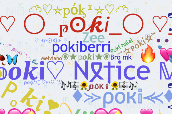 Poki: A playfull corporate website