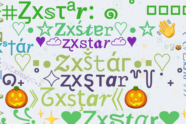 ⭐️ Nicknames for ZXARMY: 乙X☆ᴀʀᴍʏ™, 乙x ᴀʀᴍʏ, 乙x army