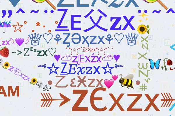 Nicknames for ZEXzx