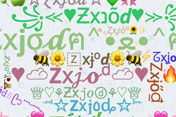 Nicknames for Zxjod: Z X JOD모, Zx JOD‌‌ !!, ZX JOD 모, Z X